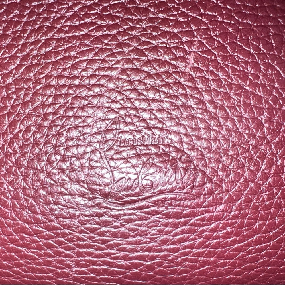 EUC Christian Louboutin Eloise Hobo Shoulder, Maroon Color - Picture 11 of 16